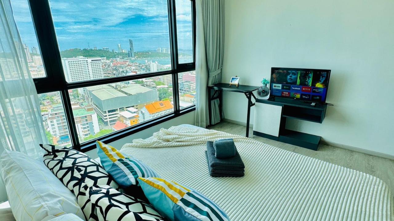 The Base Central Pattaya 2Bed King&Queen Sky Seaview & Infinity Pool Exterior foto