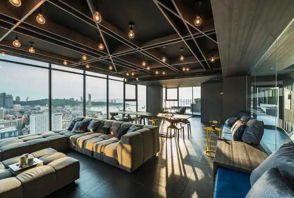 The Base Central Pattaya 2Bed King&Queen Sky Seaview & Infinity Pool Exterior foto