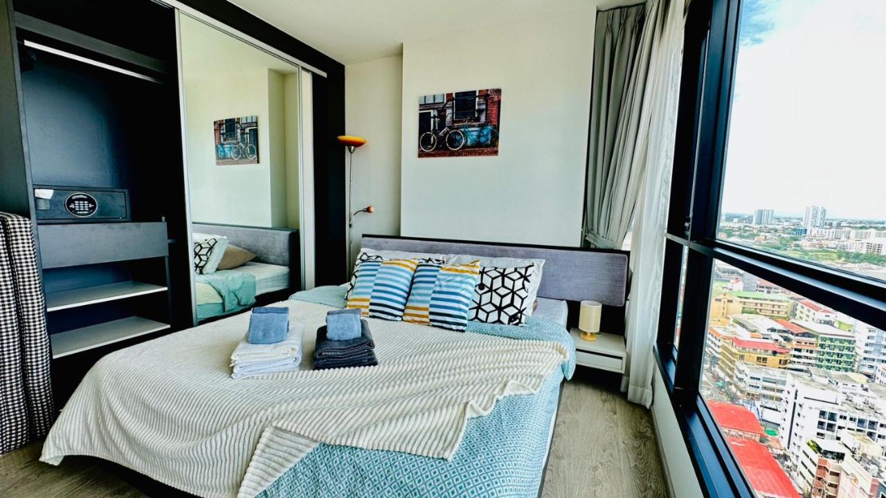 The Base Central Pattaya 2Bed King&Queen Sky Seaview & Infinity Pool Exterior foto