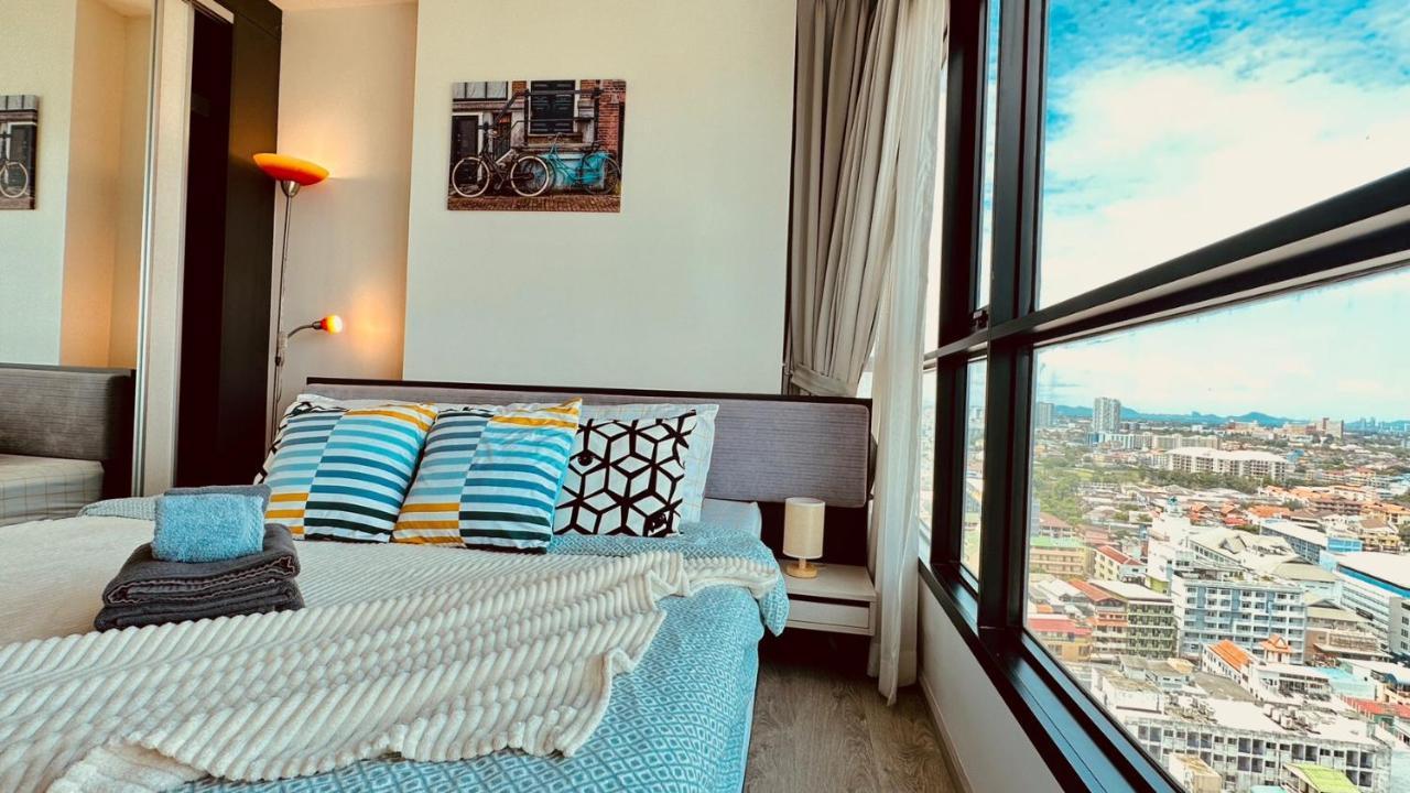 The Base Central Pattaya 2Bed King&Queen Sky Seaview & Infinity Pool Exterior foto